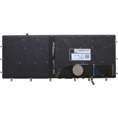 Replacement Keyboard US Backlit without Frame For Dell XPS 15 9550 Series