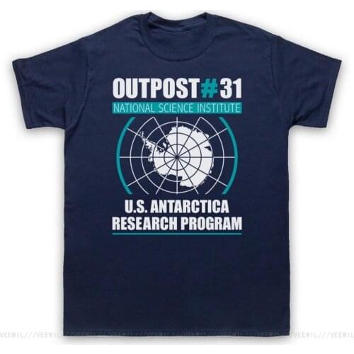 THE THING OUTPOST #31 ANTARCTICA SCI FI 31 UNOFFICIAL T-Shirt ADULTS Mens Womens SIZE Cotton Summer Plus Size Tee Shirt