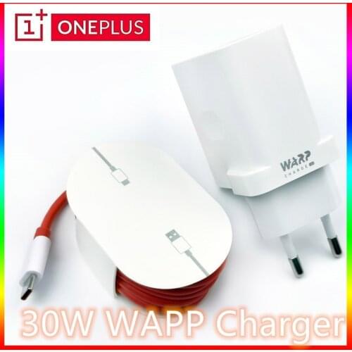 Oneplus 8 Pro Charger Original Warp 30 Fast Wall Charging Power adapter 6A Type-c cable Dash Charge for One plus 8 7T Pro 7T 7