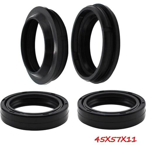 OLPAY 45x57x11mm Front Fork Damper Oil Seal Dust Seal Shock Absorber For Honda VTX1800 ST1300 GL1500 GL1800 CBR600 CBR919 CRM250