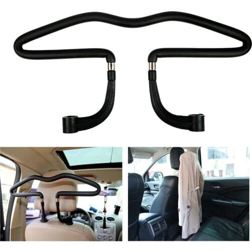 Car Seat Hangers Auto Seat Headrest Clothes Hanging Holder Stand Jackets Bags Coat Hangers Holder Hook Car Accessories