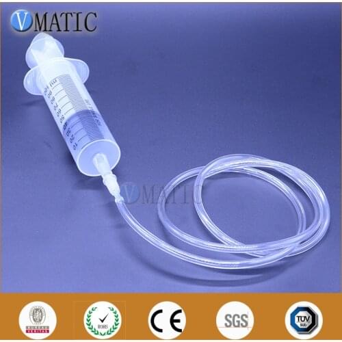 Free Shipping Non Sterilized Liquid Dispensing Large Big Giant 100ml/cc Syringe Big Mouth + PVC Tube Set
