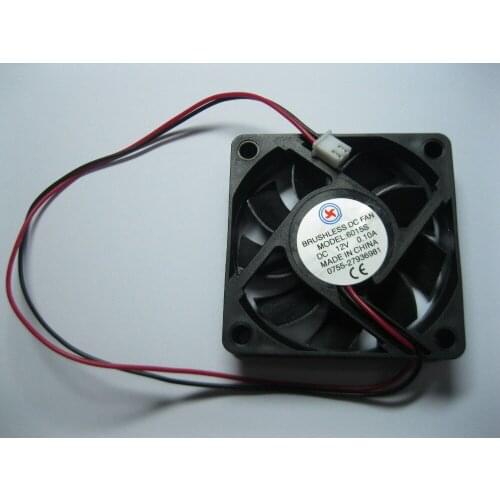 1 pcs Brushless DC Cooling Fan 7 Blade 12V 6025S 60x60x25mm