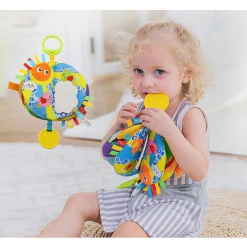 Baby Toys Infant Baby Book Early Development Cloth Books For Kids Learning Education Activity Books Early Educate Rattles Toys