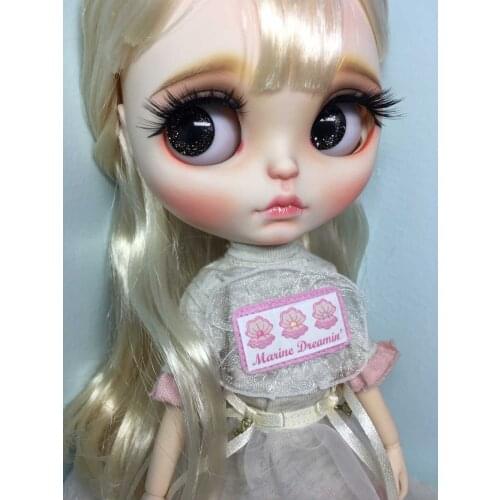 Customization doll DIY joint body Nude blyth doll For Girls nude doll 0124