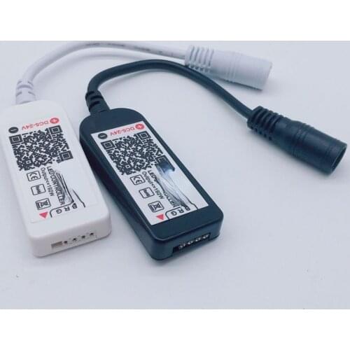 DC 12V Mini LED RGB Controller 4 Channel Bluetooth RGBW Led Controller IOS / Android APP For RGB LED Strip Light