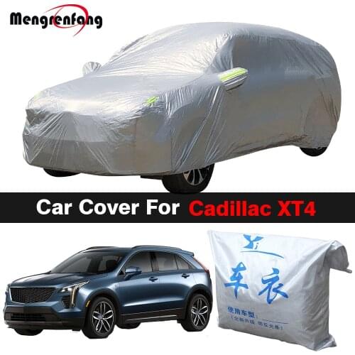Outdoor Car Cover Anti-UV Sun Shade Snow Rain Resistant SUV Cover Dustproof For Cadillac XT4
