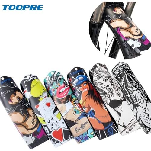 TOOPRE Bike Fenders Front/Rear Tire Wheel Universal Mudguard For MTB/Road Bike Wings Mud Guard Cycling Accessories Bike Fender