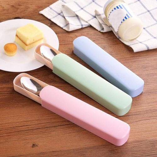 Portable Travel Stainless Steel Spoon Chopsticks Cutlery Set with Carry Case Hot