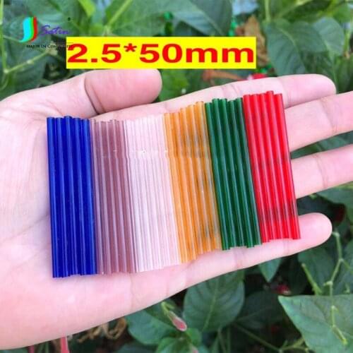 Length 50mm Diameter 2.5mm Colorful Bead Longest Tube DIY Performance Dress Hair Accessories Tassel Curtain Tube A0278L
