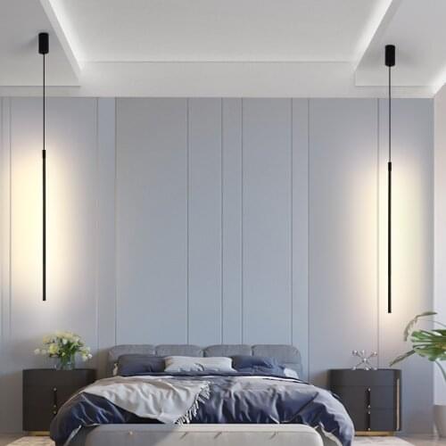 Modern LED Pendant Light Minimalist Pendant Lamp Indoor Lighting Home Decoration Reading Bedroom Hanglamp Dining Room Lights