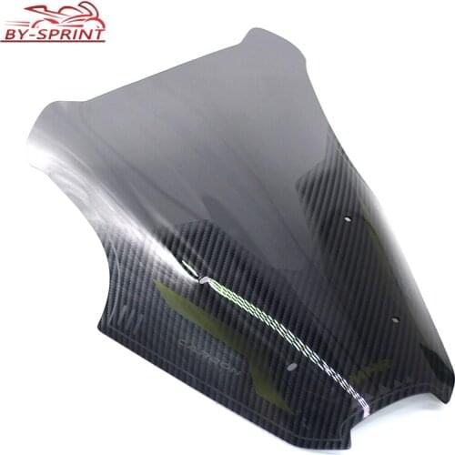 Windscreen Windshield Wind Deflectors Motorcycle Sun Visor Viser Carbon Fiber Accessories For Yamaha NMAX155 Nmax155 2020 2021