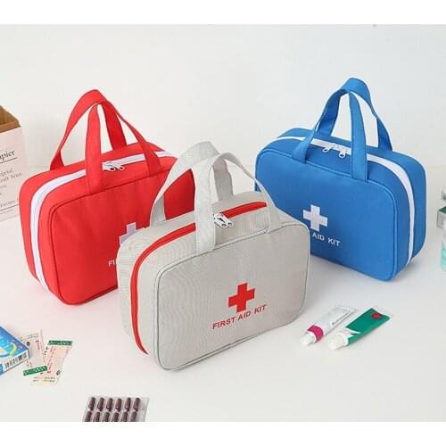 Large-Capacity Thickened Medicine Box Layered Family First Aid Kit Medicine Boxes Medicine Cabinet Portable Fabric Storage Bag