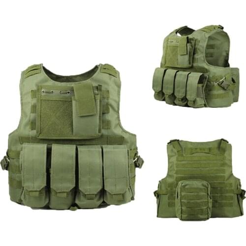 Tactical Vest Military Army Airsoft Molle Vest Combat Paintball Assault Equipment Outdoor CS Hunting Camouflage Vest Clothing