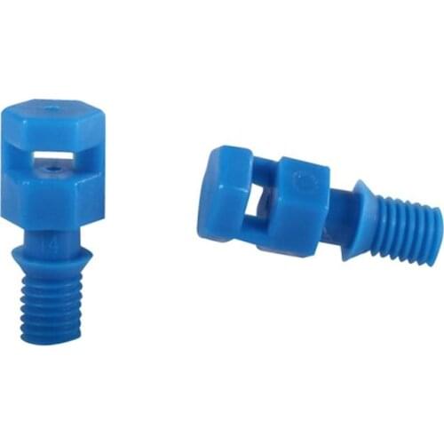 1000 Pcs 360° Refraction Micro Nozzles Garden Farm Yard Lawn Irrigation Sprinkler Dust Removal Cooling Atomization Sprayers