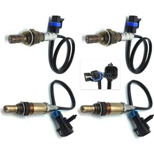 TIANBANG 4pcs Upstream+Downstream O2 Oxygen Sensor 234-4818 234-4819 For 2007-2009 Cadillac SRX 3.6L/2008-2011 Cadillac CTS 3.6L