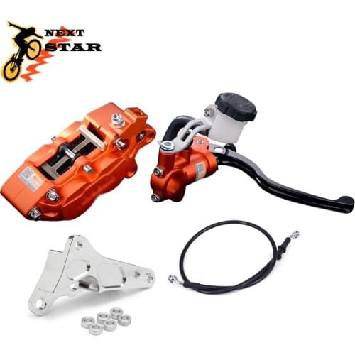 Motorcycle Front Brake System Brake Lever Master Cylinder Caliper Adaptor For KTM EXC SX SXF XCF XCW XCWF XC 125-530 2010-2015