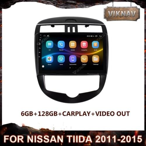 Car Radio Multimedia GPS Navigation Video Player For Nissan TIIDA 2011-2015 Touch Screen Stereo Receiver Android Head Unit