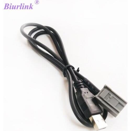 Biurlink Car Media Extension Male USB Adapter Cable For Honda Civic CRV Accord Jazz Fit