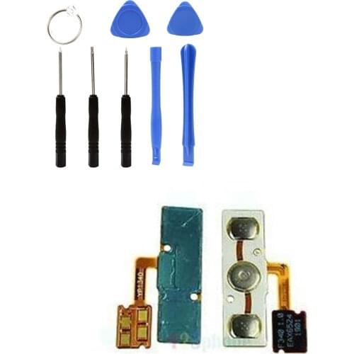 FOR Lg G D958 Volume Audio Mute Power ON OFF Button Key Flex Cable Repair Kit Gift
