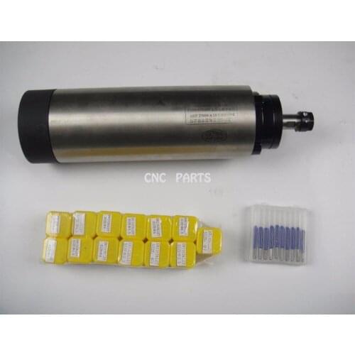 CNC milling spindle ER11 800w air cooling spindle motor r+ 13 pieces ER11collets+cnc engravin bits