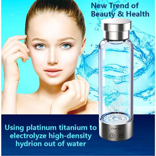 Cloud cup Japanese Titanium Quality Hydrogen-Rich Cup Smart Hydrogen-rich water generator Hydrogen water maker hydrogen