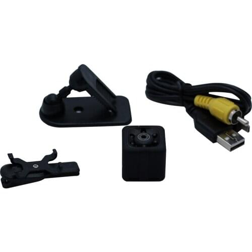 HD 1080P sports DV camera all black solid color