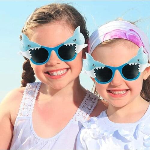Birthday Party Sunglasses Funny Shark Glasses Birthday Happy Glasses Tropical Fancy Dress Fun Birthday Party Props