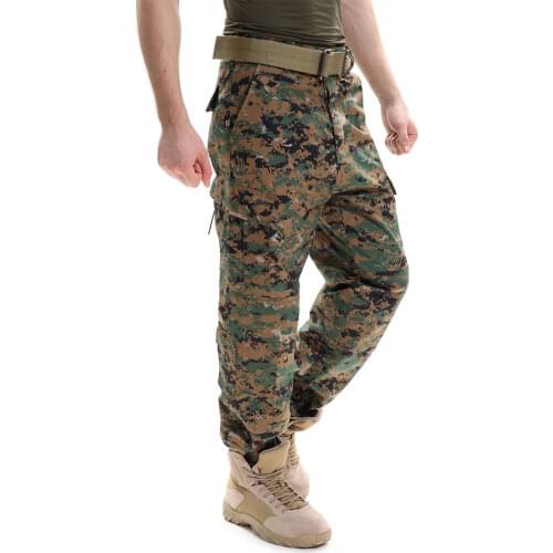 Camouflage Pants Tactical Pants Multi Pockets Cargo Pants Military Combat Cotton Pant SWAT Army Casual Trousers Hike Pants S-XXL