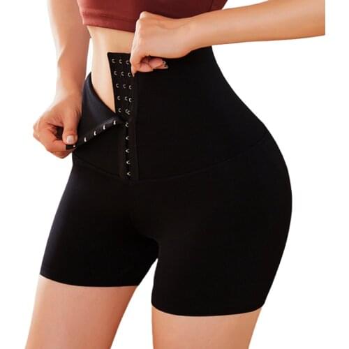 Cloud Hide Yoga Short Sports Legging High Waist Trainer Lift Up Butt Lifter Body Shaper Slimming Tummy Control Panties Shapewear