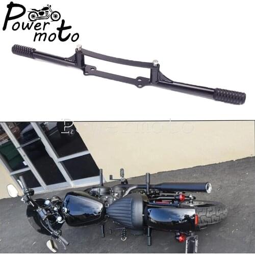 Moto Highway Passenger Peg Crash Bar Engine Guard Frame Slider Protection For Harley Dyna Fat Bob Street Bob Low Rider 2006 - up
