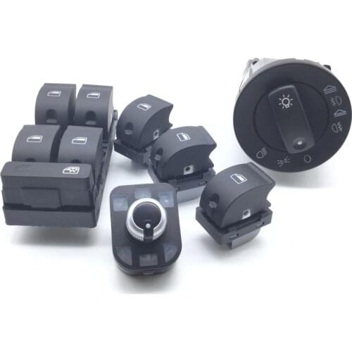 New Power Window Headlight Mirror Control Switch For AUDI A4 S4 B6 OE# 8E0959851 / 8E0959855 / 8E0941531 / 4F0959565