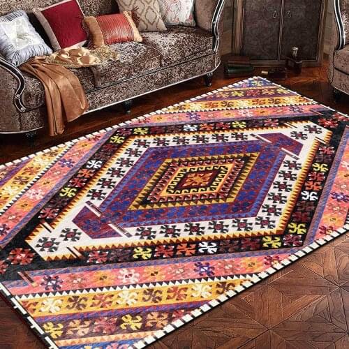 Bohemia Persian Style Big Carpets For Living Room Bedroom Study Rectangle Area Rugs Boho Mat Morocco On Print Home Demand Ethnic