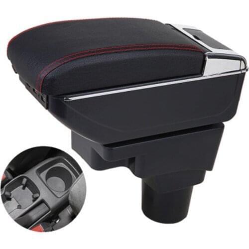 For Chevrolet Aveo Sonic Lova T250 T300 armrest box central Store content Storage box cup holder car-styling accessories