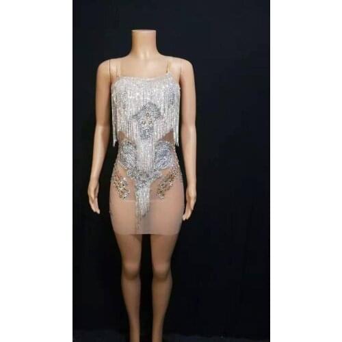 Sexy gogo dance singer host stage performance Ladies nightclub dress girl costumes club wear Disco suit