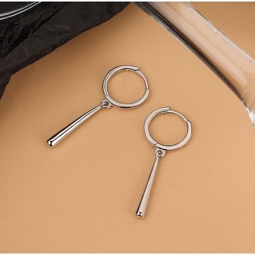 LIVVY Silver Color Tassel Earrings Charm Women Trendy Jewelry Round Gold Color Earring Party Gift Used To Decorate Ear Region