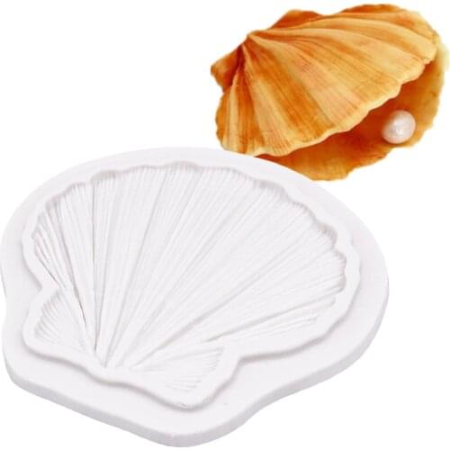 Shell Silicone Mold Sugarcraft Cupcake Baking Mold Fondant Cake Decorating Tools