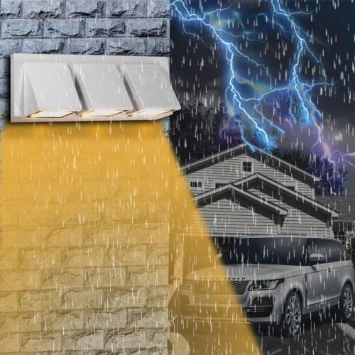 LED waterproof wall lamp 90~260V 5W/3 X 5W outdoor street light Replace solar light for porch path garden courtyard lighting