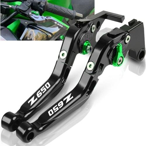 For Kawasaki Z650 2016 2017 2018 2019 2020 Motorcycle CNC Extendable Foldable Brake Clutch Levers Adjustable Brake Handle Z650