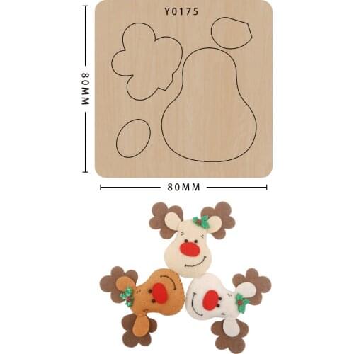 Diy Craft Cutting Dies Wooden Scrapbooking Knife Mold Non-woven Cutting Suitable For Common Big Shot And Sizzix Machines