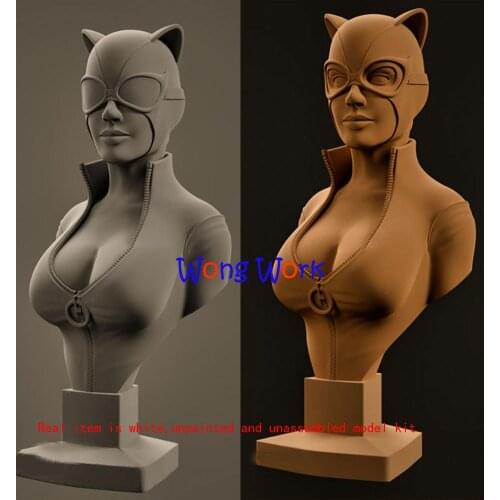 Wong Work Unpainted 7cmH 3D Printing Unassembled Garage Kits GK Model Kit Hollow Figure Statue TZ-210618-29