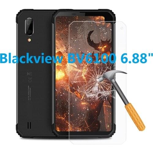 Tempered Glass For Blackview BV 6100 6.88" Screen Protector 9H Premium For Blackview BV6100 6.88" Protective Film