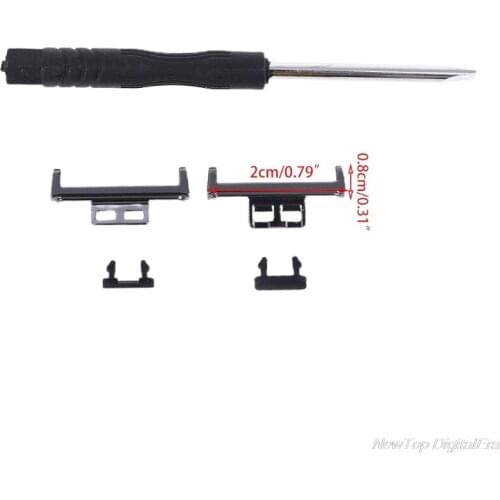 1Pair Watch Strap Connector Watch Band Adapter for-Huawei Watch Fit Smart Wristband Adapter Connection J29 21 Dropshipping