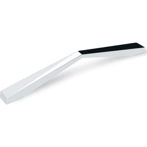 1 PC)VIBORG 160mm Zinc Alloy Kitchen Modern Cabinet Wardrobe Cupboard Door Handles Dresser Vanity Drawer Pull Handle chrome