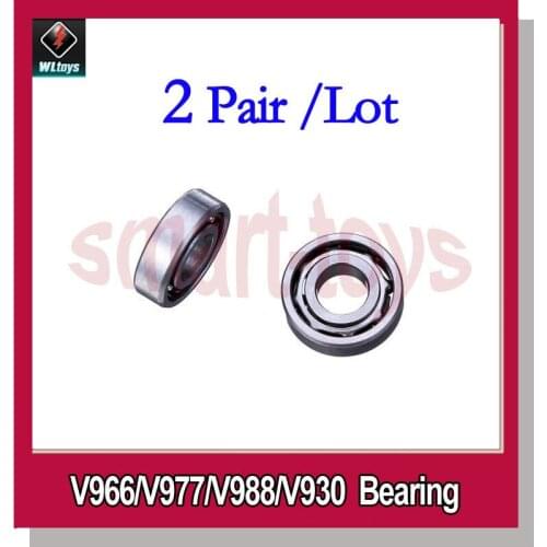 2Pair V966-012 Bearing for Wltoys V966 V977 V988 V930 RC Helicopter Spare Parts