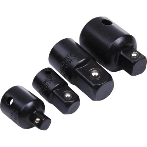 4pcs 1/4 3/8 1/2 Drive Socket Adapter Converter Reducer Air Impact Power Drill Ratchet Bushing Spanner Key Magic Multi Hand Tool