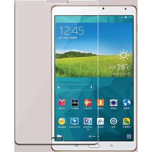 9H Tempered Glass For Samsung Galaxy Tab S T700 SM-T701 T705 T705C 8.4 inch Tablet Screen Protector Protective Film Glass Guard