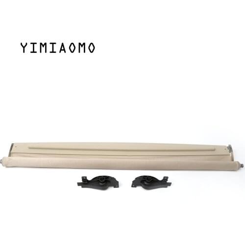 Beige Car Curtains Sunroof Sunshade Cover Roller Blind Assembly For Buick LaCrosse 2.4L 3.6L 2010-2016 23135939 23135940