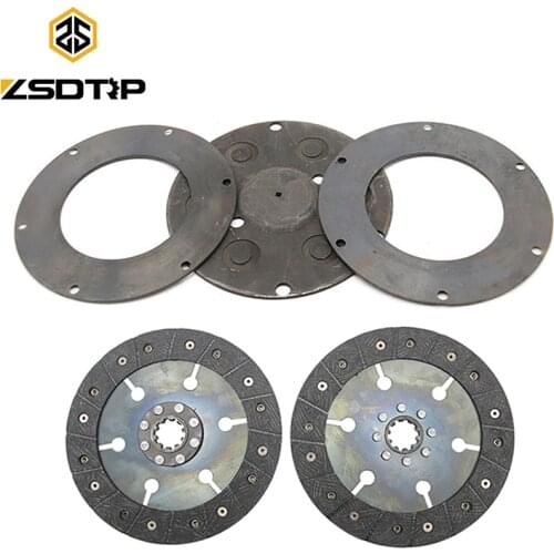 ZSDTRP Original CJK750 Ural Motorcycle Clutch Disc Motorcycle Friction Wafer M72 R71 KC750 K750 Motorcycle Parts