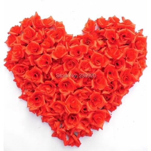 Red Rose Artificial Flowers Wedding Decoration Romatic Home Decora Birthday Party